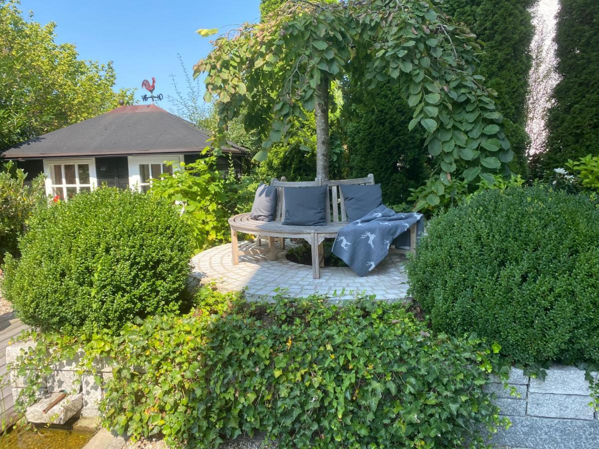 Landhaus Am Plattenbichl - Luxus Apartment Mit Privat-Pool Und Sauna - Im Sommer Bergbahn Inklusive Oberstdorf Eksteriør billede