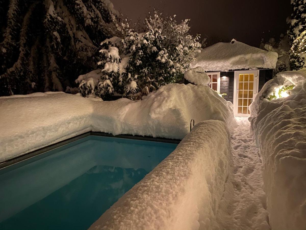 Landhaus Am Plattenbichl - Luxus Apartment Mit Privat-Pool Und Sauna - Im Sommer Bergbahn Inklusive Oberstdorf Eksteriør billede